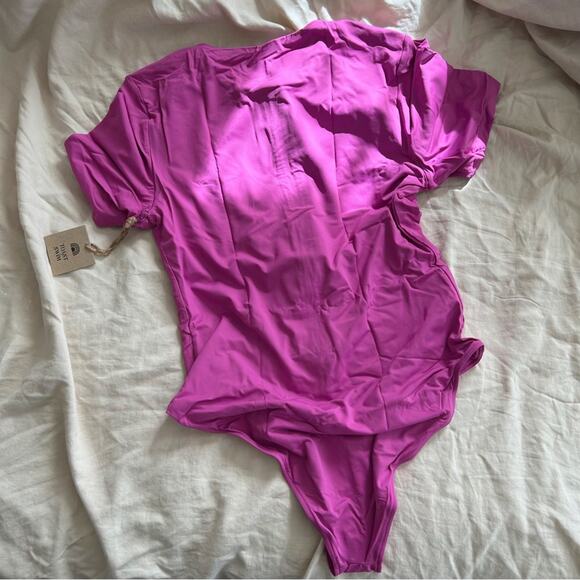 Free People x Toast Swim Signature Surf Suit in Purple Orchid NWT - Picture 5 of 7